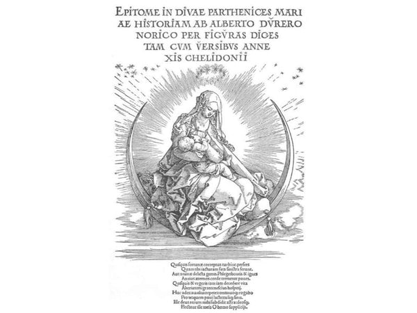 Life of the Virgin, Title-page in book form