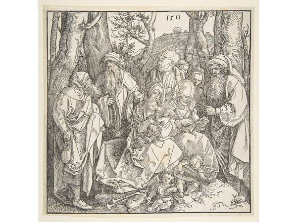 The holy kinship with the lute-playing angels 2