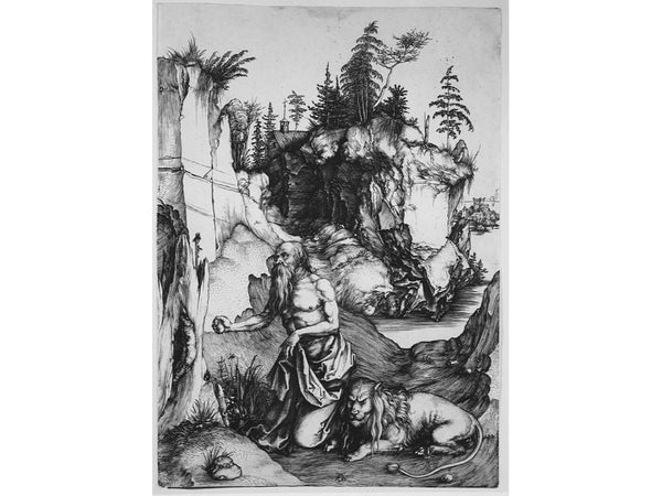 St. Jerome Penitent In The Wilderness
