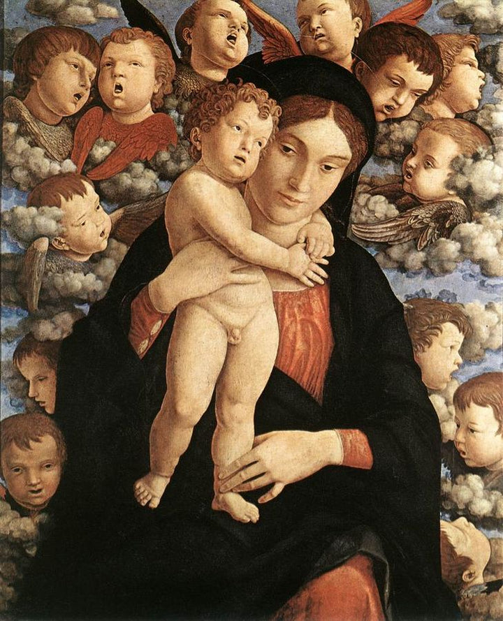 Madonna and Child with Cherubs 