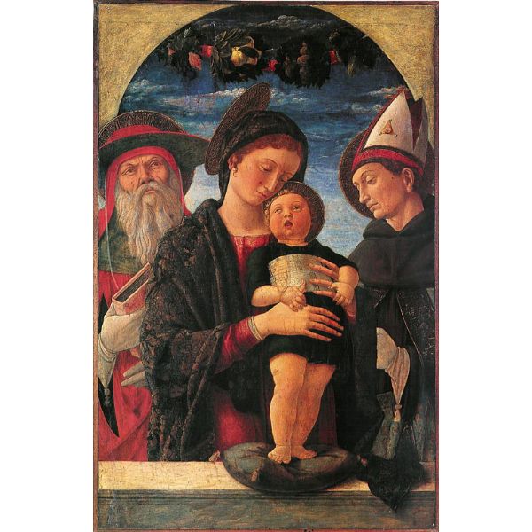 The Virgin and Child with Saint Jerome and Louis of Toulouse 