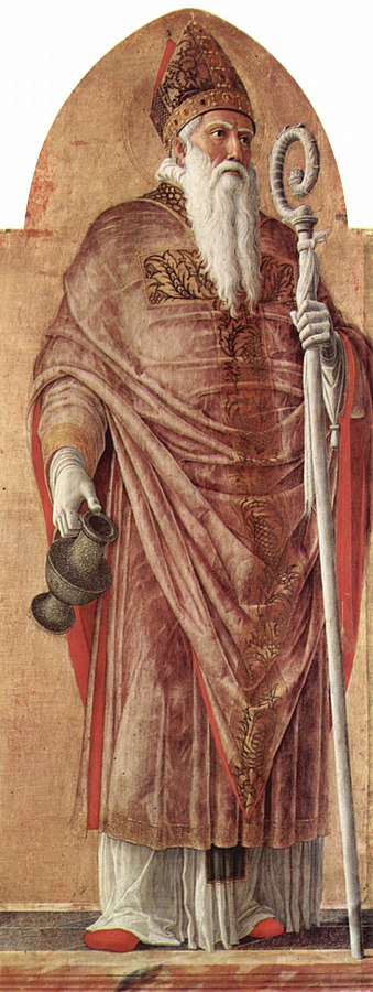 St. Prosdozimus from Padua, detail of the St. Lucas altarpiece 