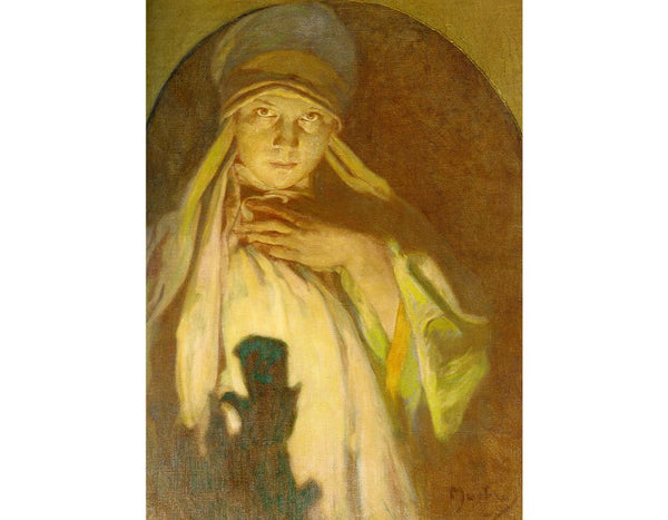 Enchantress Painting by Alphonse Maria Mucha
