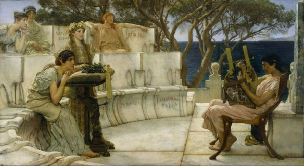 Sappho And Alcaeus 1881 