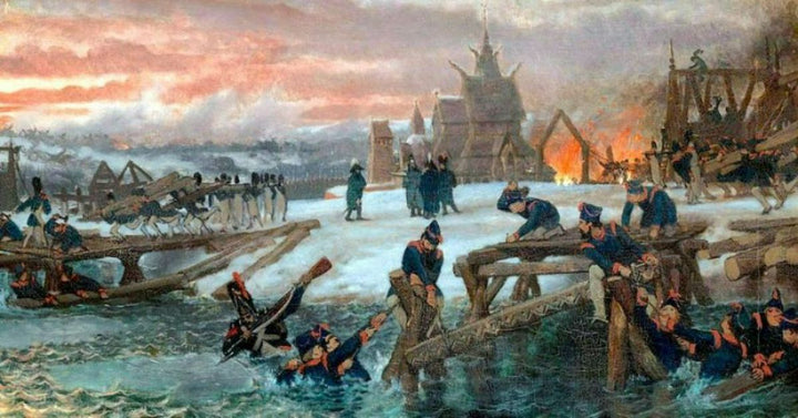 The Crossing of the River Berizina - 1812 