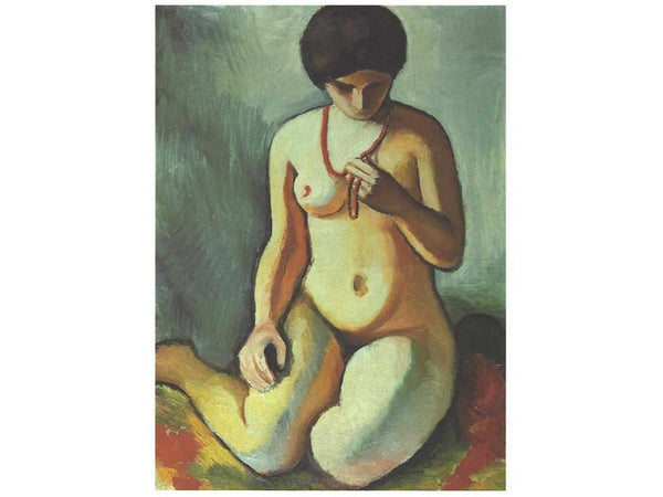 Nude with Coral Necklace (Akt mit Korallenkette) 1910