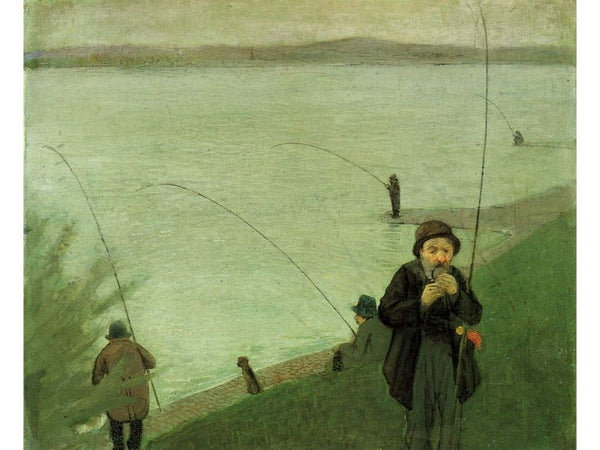 Fishing At The Rhine