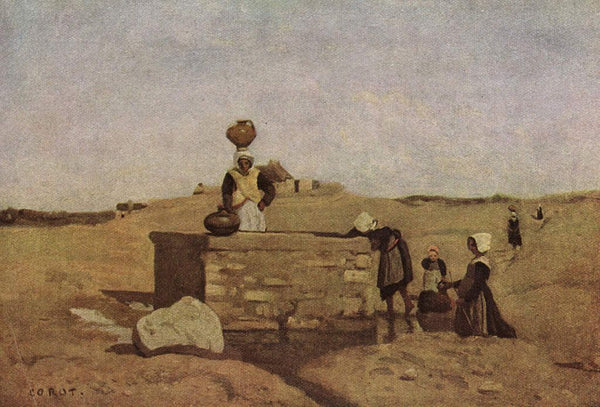 Breton Women at the Well near Batz, c.1842 