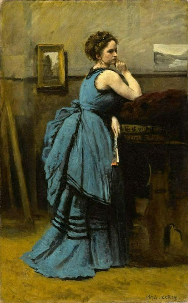 The Woman in Blue, 1874 