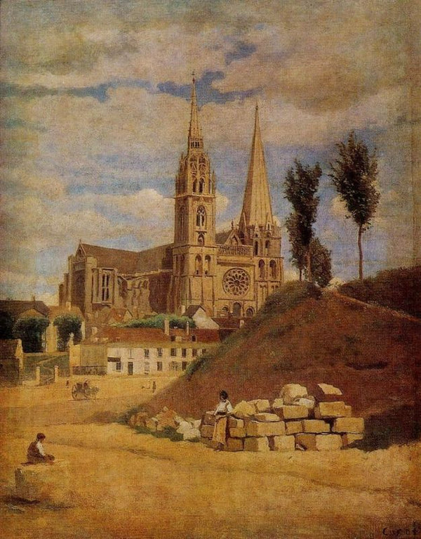 Chartres Cathedral, 1830 