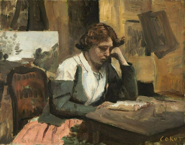 Girl Reading

