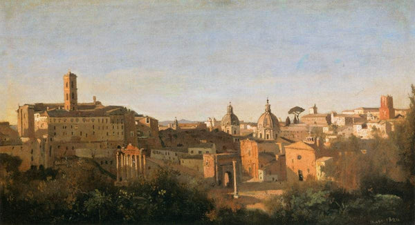 Forum Viewed From The Farnese Gardens 
