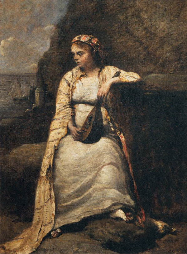 Haydee, Young Woman in Greek Dress 