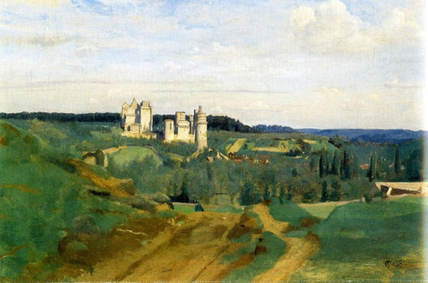 View of the Chateau de Pierrefonds, c.1840-45 