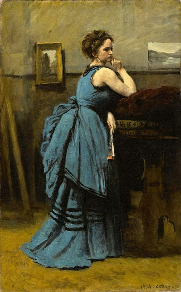 Lady in Blue 