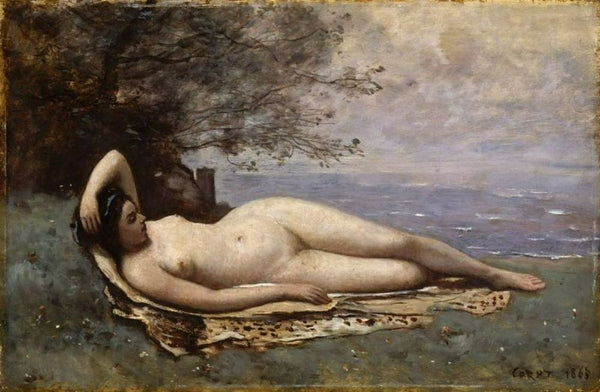 Bacchante by the Sea 1865 