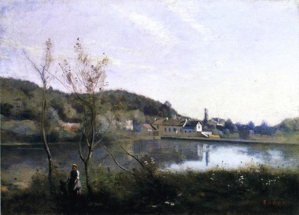 Ville d'Avray, the Large Pond and Villas 