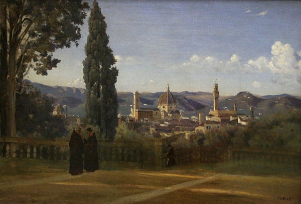 View of Florence from the Boboli Gardens, c.1834-36 