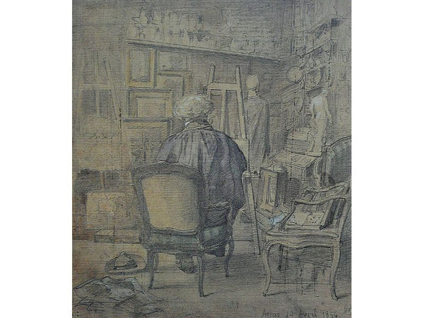 Corot in the Studio of Constant Dutilleux 