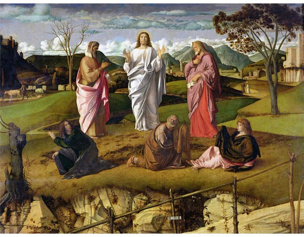 Transfiguration of Christ (detail 1) c. 1487
