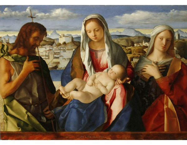 Madonna with John the Baptist and a Saint
