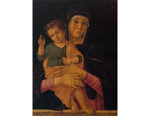 Madonna with Child Blessing
