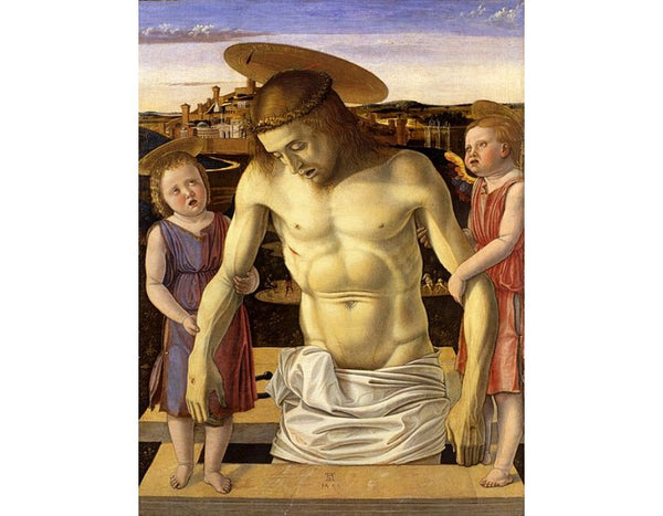Dead Christ Supported by Two Angels (Pietà) c. 1460
