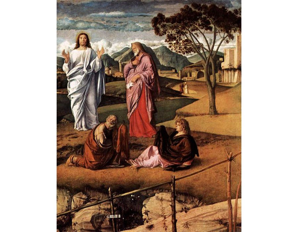 Transfiguration of Christ (detail 2) c. 1487