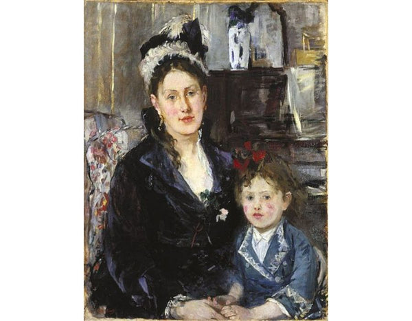 Mme Boursier and Her Daughter 1873