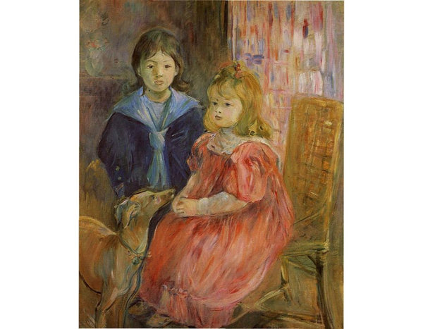 Double portrait of Charley and Jeannie Thomas children of the artist's cousin Gabriel Thomas 1894