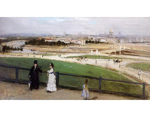 View of Paris from the Trocadero 1872