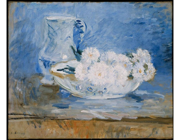 White Flowers in a Bowl