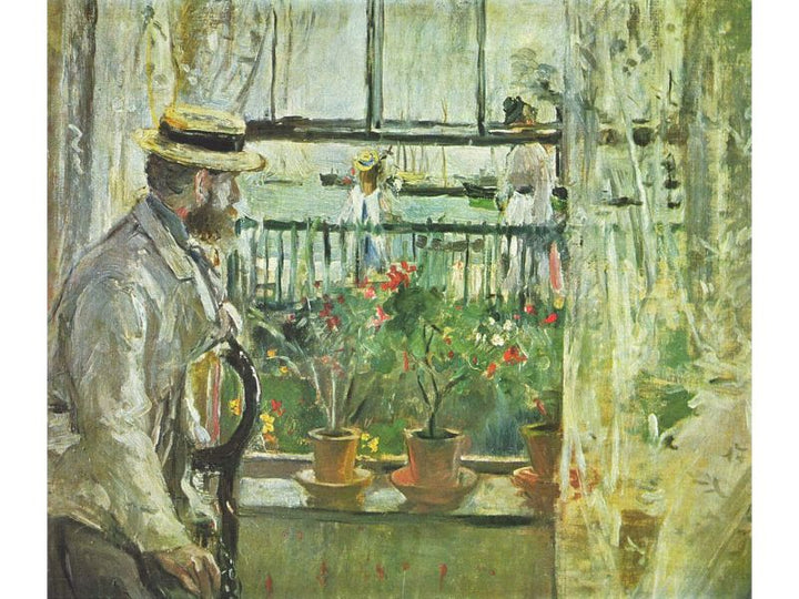 Eugene Manet (the Artist's Husband) on the Isle of Wight