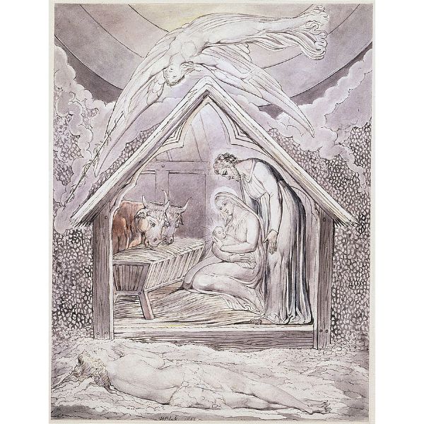 Illustration to Milton's On the Morning of Christ's Nativity 5 