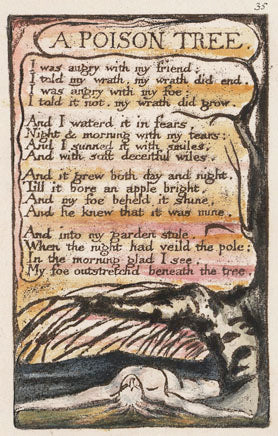 A Poison Tree, from Songs of Experience 