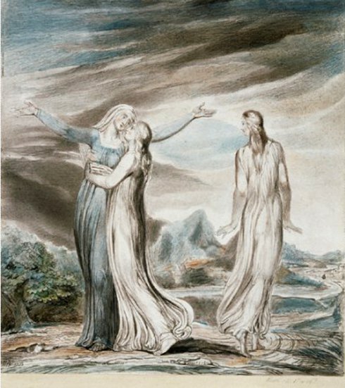 Ruth parting from Naomi, 1803 