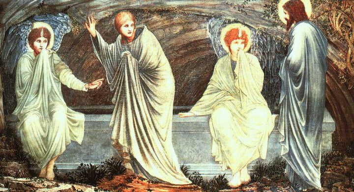 The Morning of the Resurrection 1882 Painting  by Edward Burne-Jones