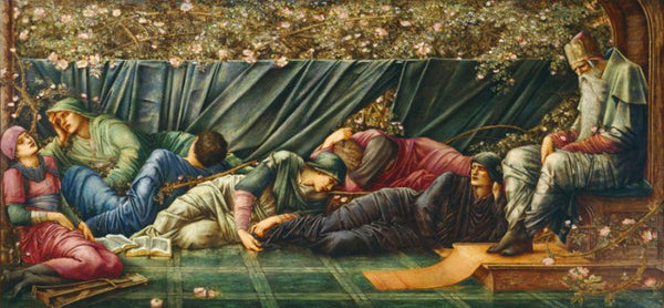 Council Chamber Painting by Edward Burne-Jones
