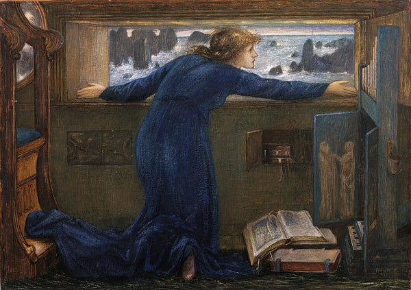 Dorigen of Britian Waiting for the Return of her Husband 1871 Painting	FALSE by Edward Burne-Jones
