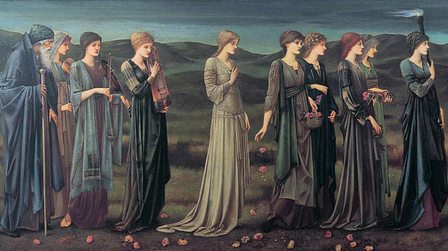 The Wedding of Psyche Painting by Edward Burne-Jones