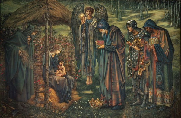 The Star of Bethlehem 1888-91 Painting by Edward Burne-Jones