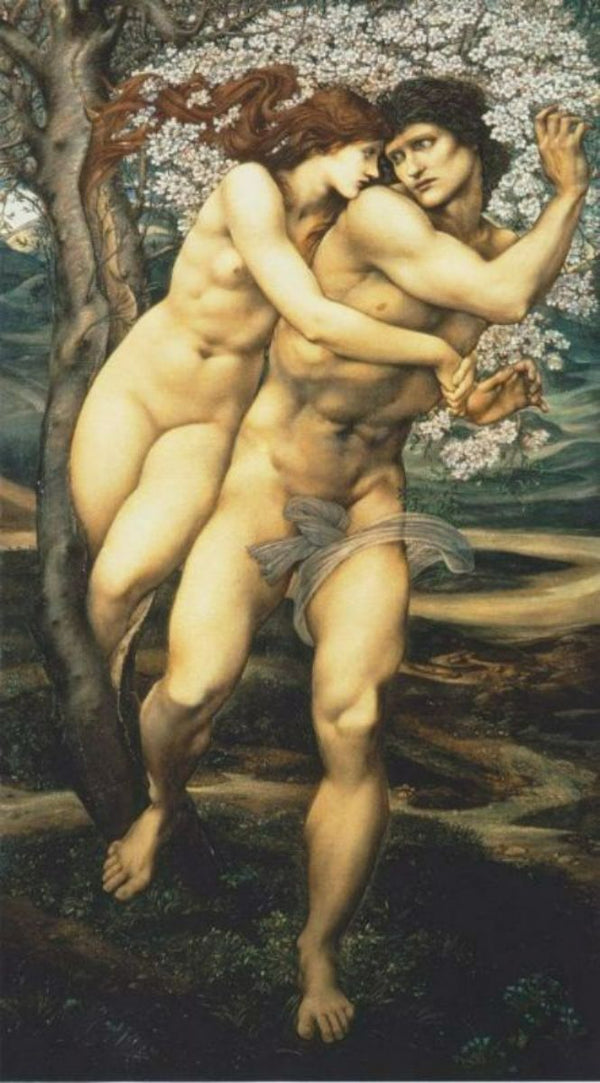 The Tree of Forgiveness Painting by Edward Burne-Jones