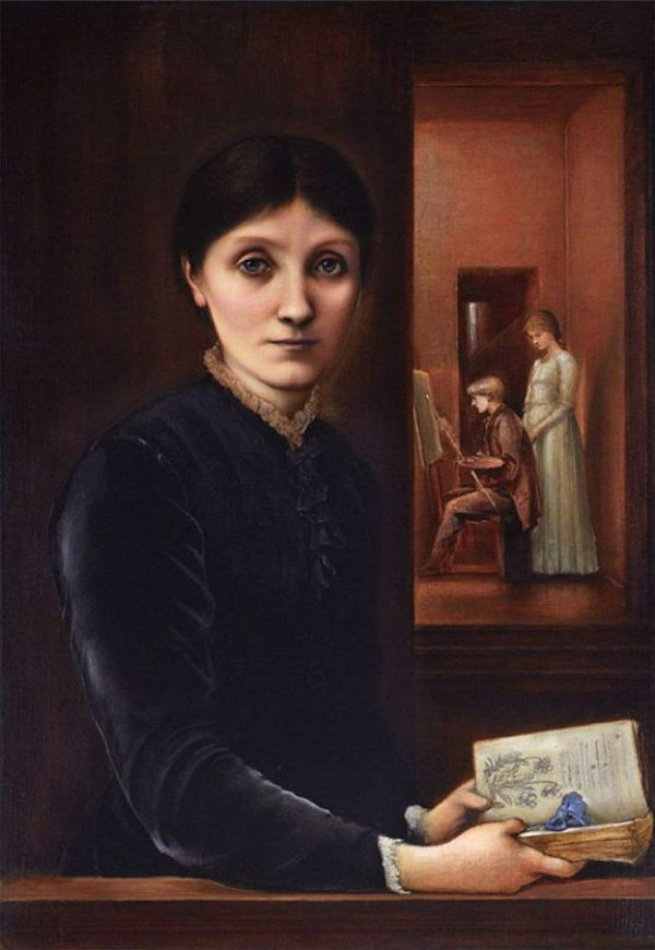 Georgiana Burne Jones Painting by Edward Burne-Jones