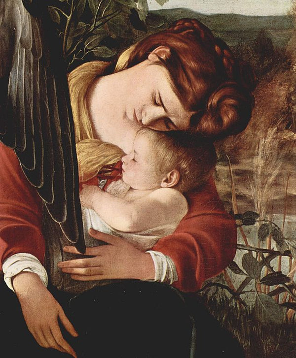 Rest during the flight into Egypt (detail-5) 
