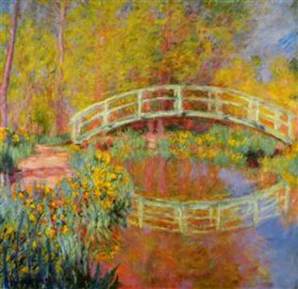 The Bridge In Monets Garden 