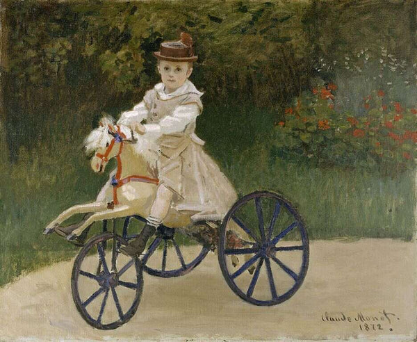 Jean Monet on His Hobby Horse 1872 