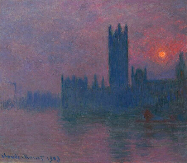 Houses Of Parliament Sunset2 