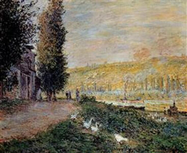 The Banks Of The Seine Lavacour