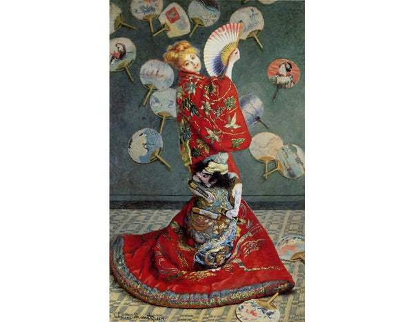 La Japonaise (or Camille Monet in Japanese Costume) 