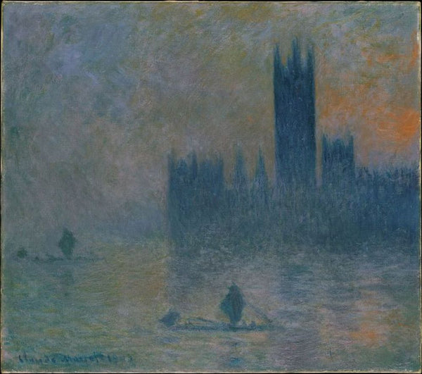 Houses of Parliament, Fog Effect

